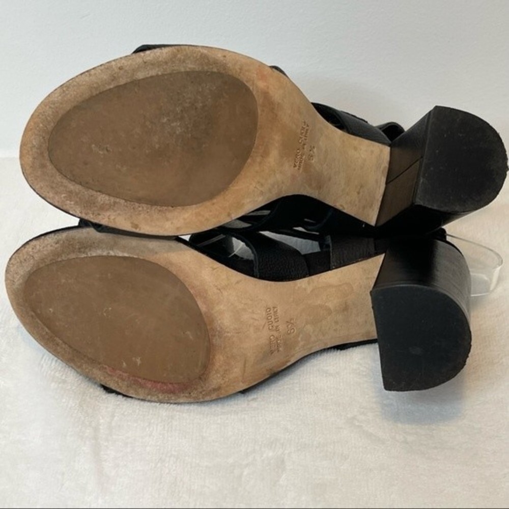 Aquatalia by Marvin K “Karat” Black Heel Sandal - Picture 9 of 11